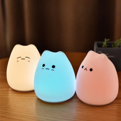 Meowsters silicone night lamp